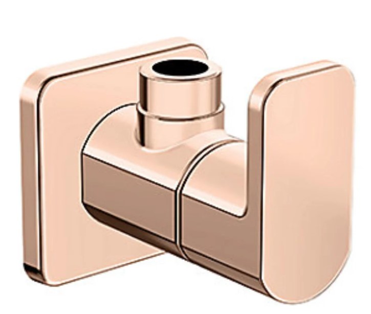  ANGLE VALVE PARALLEL IN ROSE GOLD
