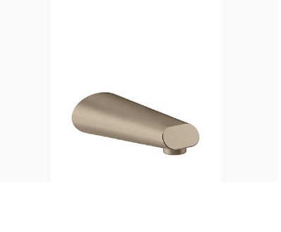 BATH SPOUT WITHOUT DIVERTER,FLATE FACE 160MM