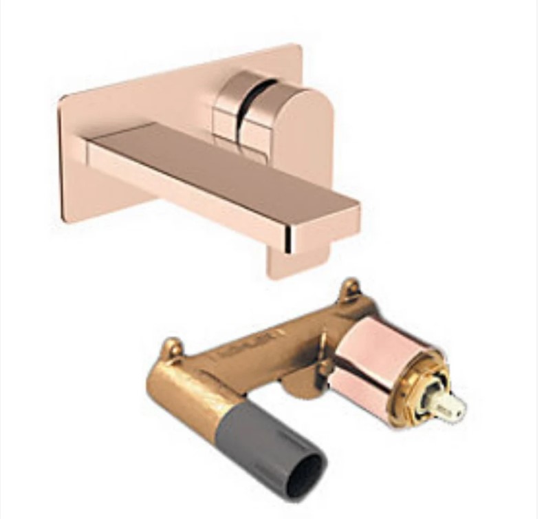 PARALLEL  WALL MOUNT SC LAV FAUCET COMBO