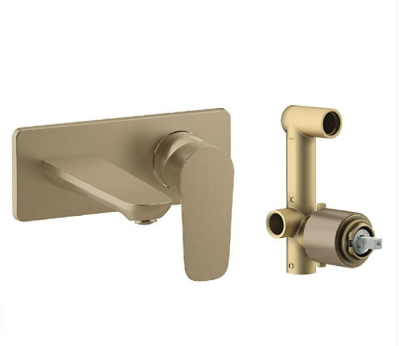 ALEO WALL MOUNT LAV FAUCET TRIM+VALVE