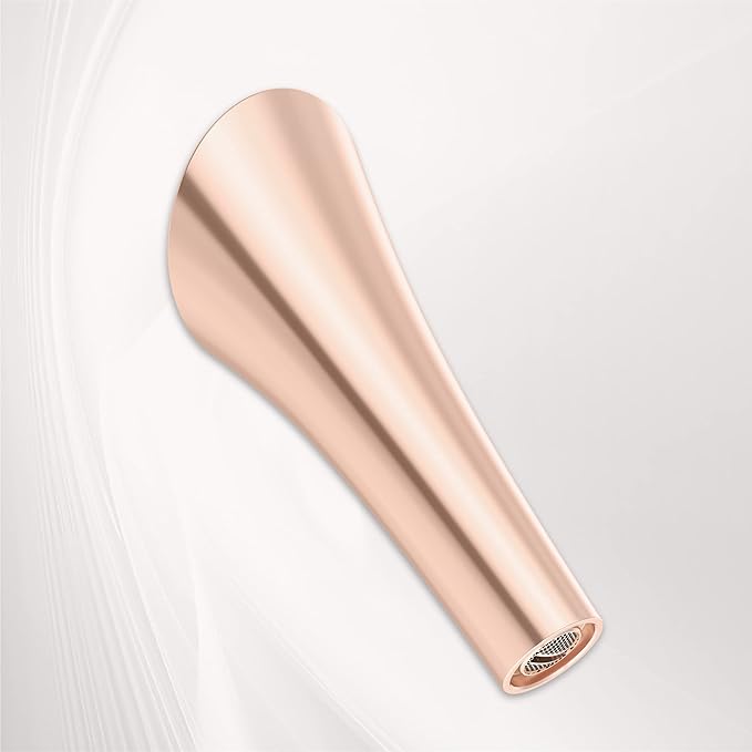 BATH SPOUT WITHOUT DIVERTER IN VIBRANT ROSE GOLD FINISH
