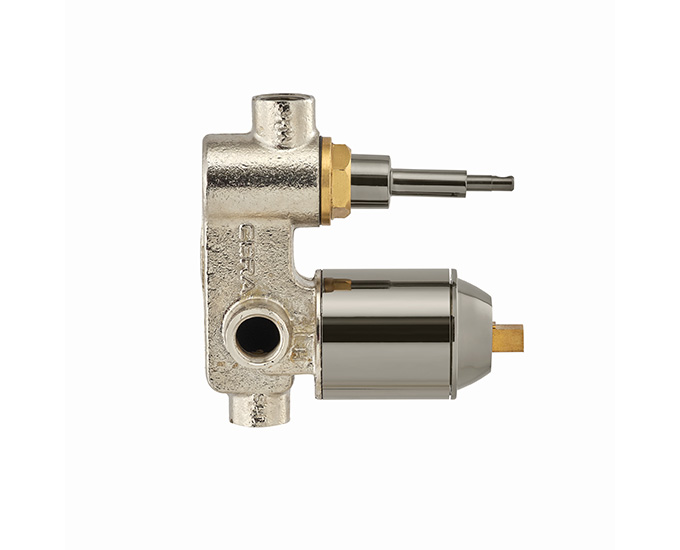 CONCEALED BODY FOR HIGH FLOW DIVERTER