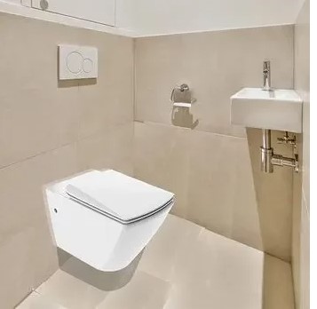 ESCALE WALL-HUNG TOILET BOWL WHITE